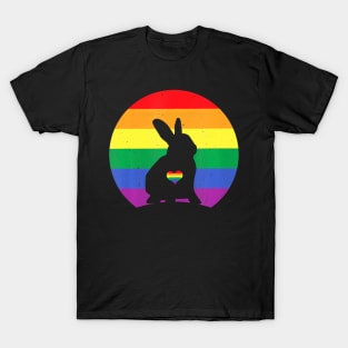 Lgbt Rabbit Gay Pride Month Support Equality T-Shirt